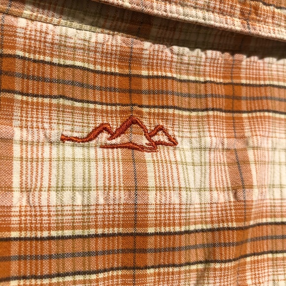 Columbia Mens Short Sleeve Button Sz M - Picture 8 of 8